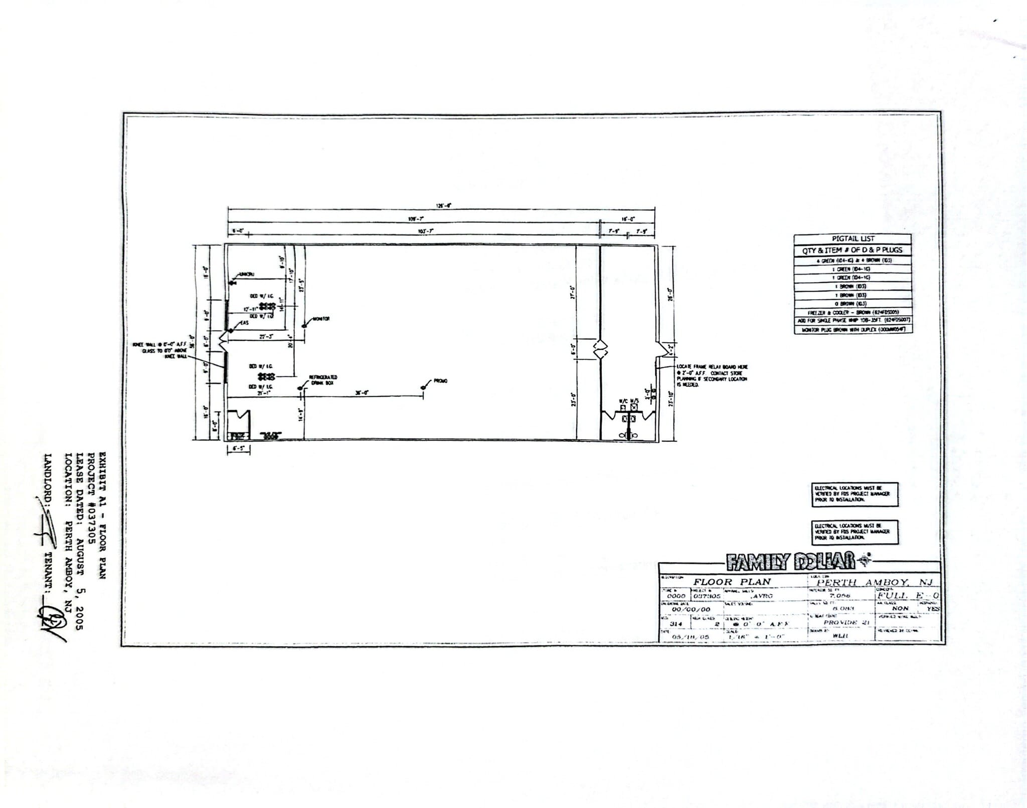 599 New Brunswick Ave, Perth Amboy, NJ à louer Plan de site– Image 1 sur 1