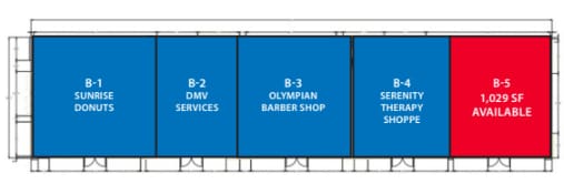1856 Columbia Ave, Riverside, CA à louer Plan d’étage– Image 1 sur 1