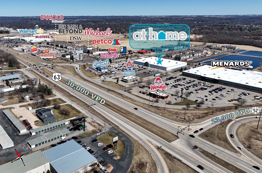2820 S Hwy 63, Rochester, MN à vendre - Aérien – Image 2 sur 4