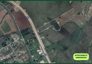 2001 NE McKinney St, Rice, TX - Vue aérienne  vue de carte