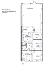 1320 Lincoln Ave, Holbrook, NY à louer Plan d’étage– Image 1 sur 6