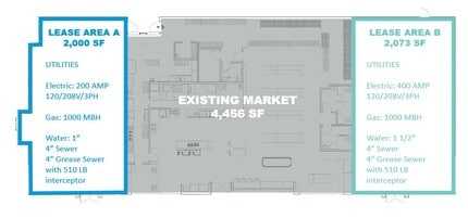4645 Spring Grove Ave, Cincinnati, OH à louer Plan d’étage– Image 1 sur 1
