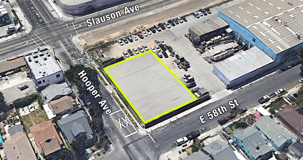 5801 Hooper Ave, Los Angeles, CA à louer - Aérien – Image 1 sur 4