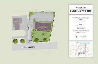 Plus de détails pour 7168 NY-96, Victor, NY - Local commercial à vendre