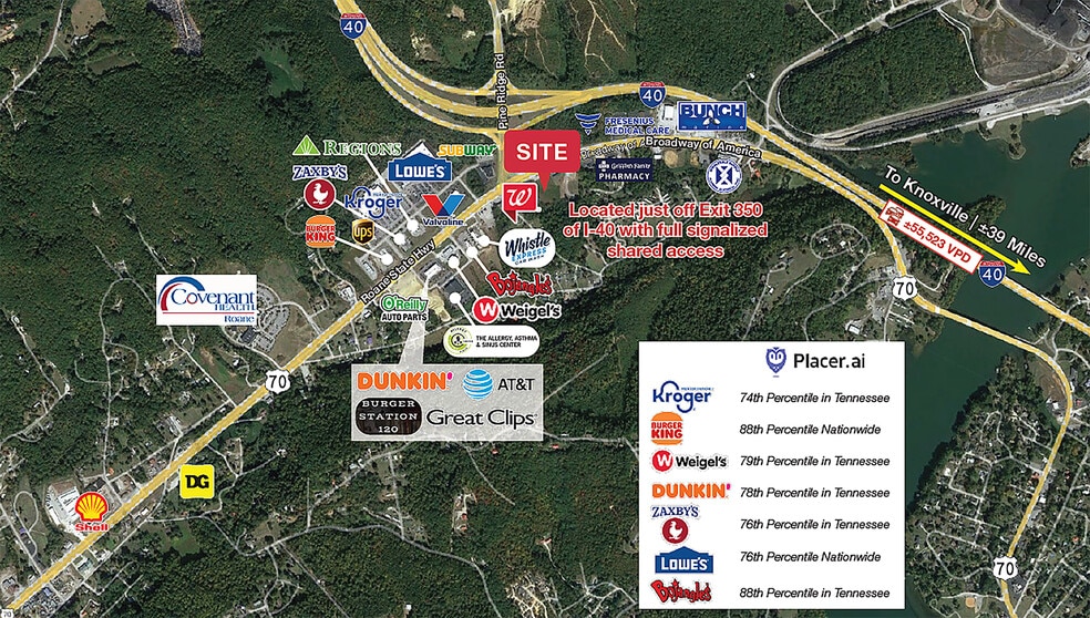 1753 Roane State Hwy, Harriman, TN à louer - Photo de l’immeuble – Image 1 sur 3