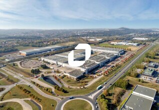 Vaulx-Milieu - Vue aérienne  vue de carte