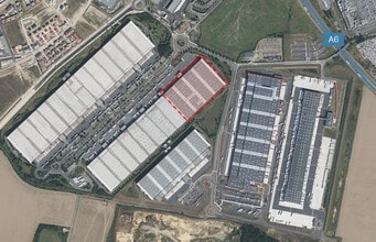 1-9 Rue Des Haies Blanches, Le Coudray-Montceaux, ESS - VUE AÉRIENNE  vue de carte - Image1