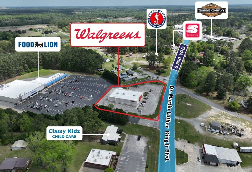 218 East Doctor M.L.K. Jr Blvd, Roseboro, NC à vendre - Photo de l’immeuble – Image 2 sur 7