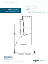 575 16th St, West Vancouver, BC à louer Plan d’étage– Image 1 sur 1