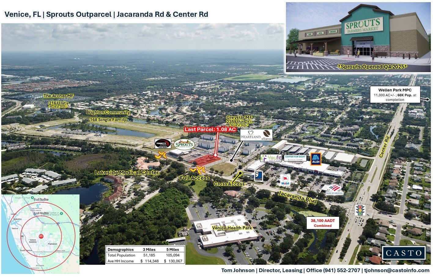 1140 Jacaranda Blvd, Venice, FL à louer Aérien– Image 1 sur 4
