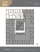 520 Pike St, Seattle, WA à louer Plan d’étage– Image 1 sur 1