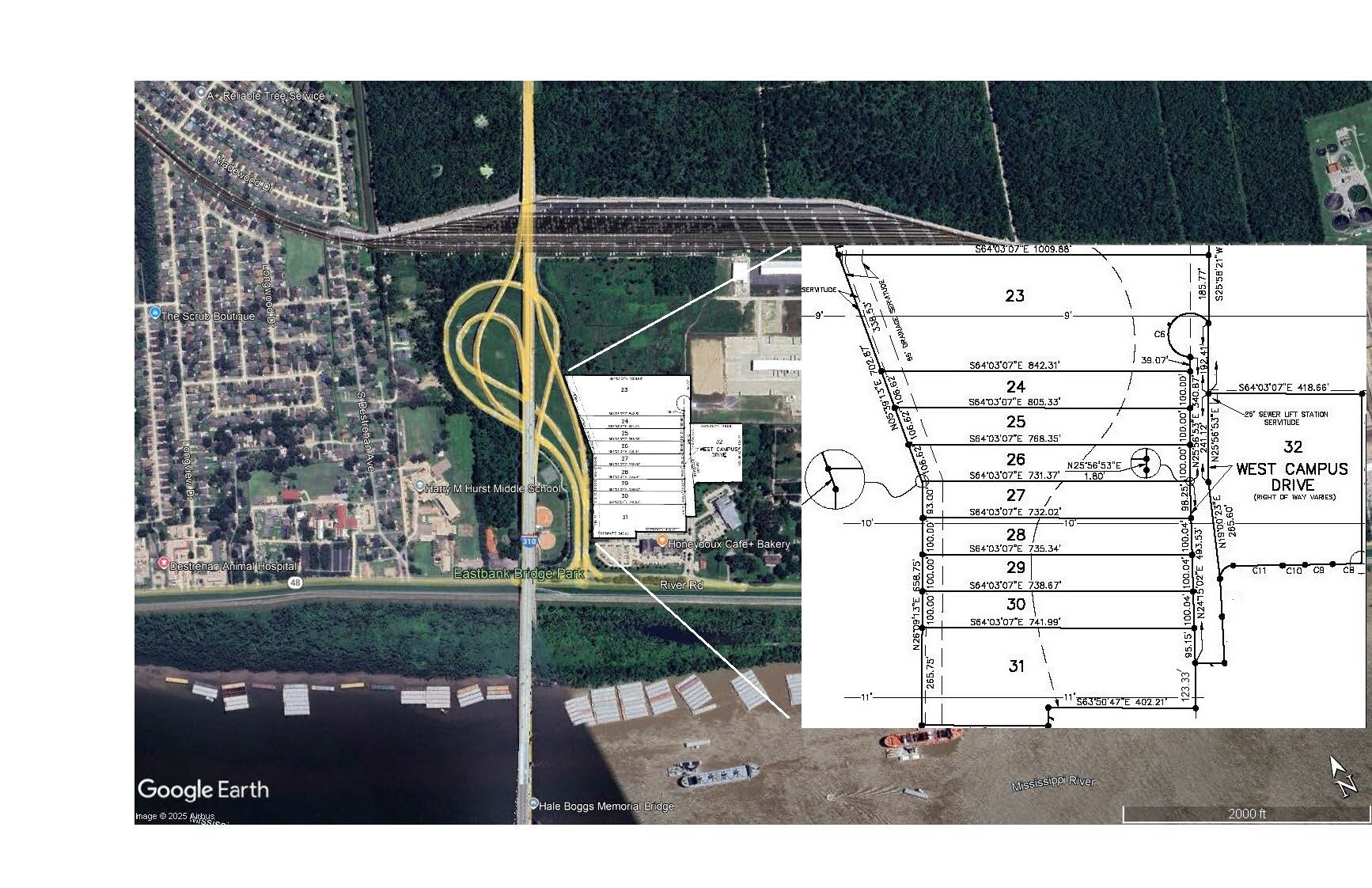 W Campus Drive, Destrehan, LA à vendre Photo principale– Image 1 sur 5