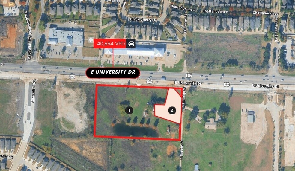 2340 S Elm Ridge Rd, Little Elm, TX à vendre - Aérien – Image 1 sur 1