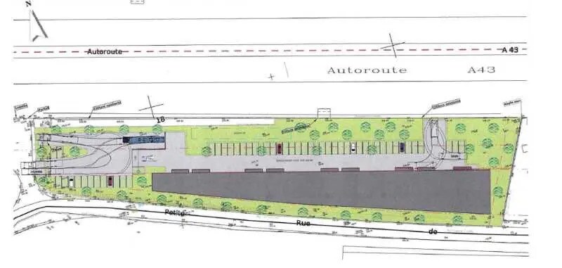 Local d’activités dans Bourgoin-Jallieu à louer - Plan d’étage – Image 3 sur 4