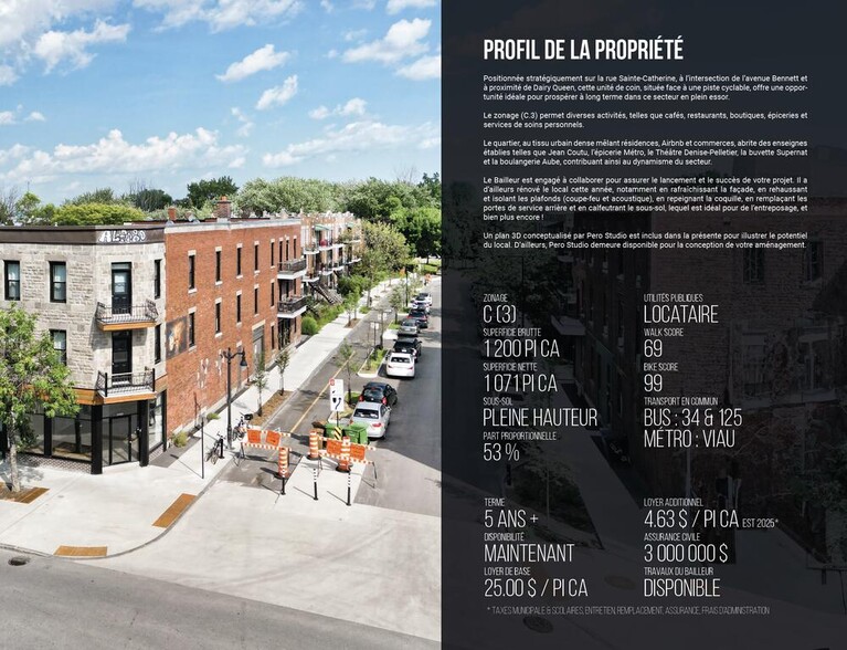 4550-4562 Rue Sainte-Catherine E, Montréal, QC à louer - Photo de l’immeuble – Image 2 sur 7