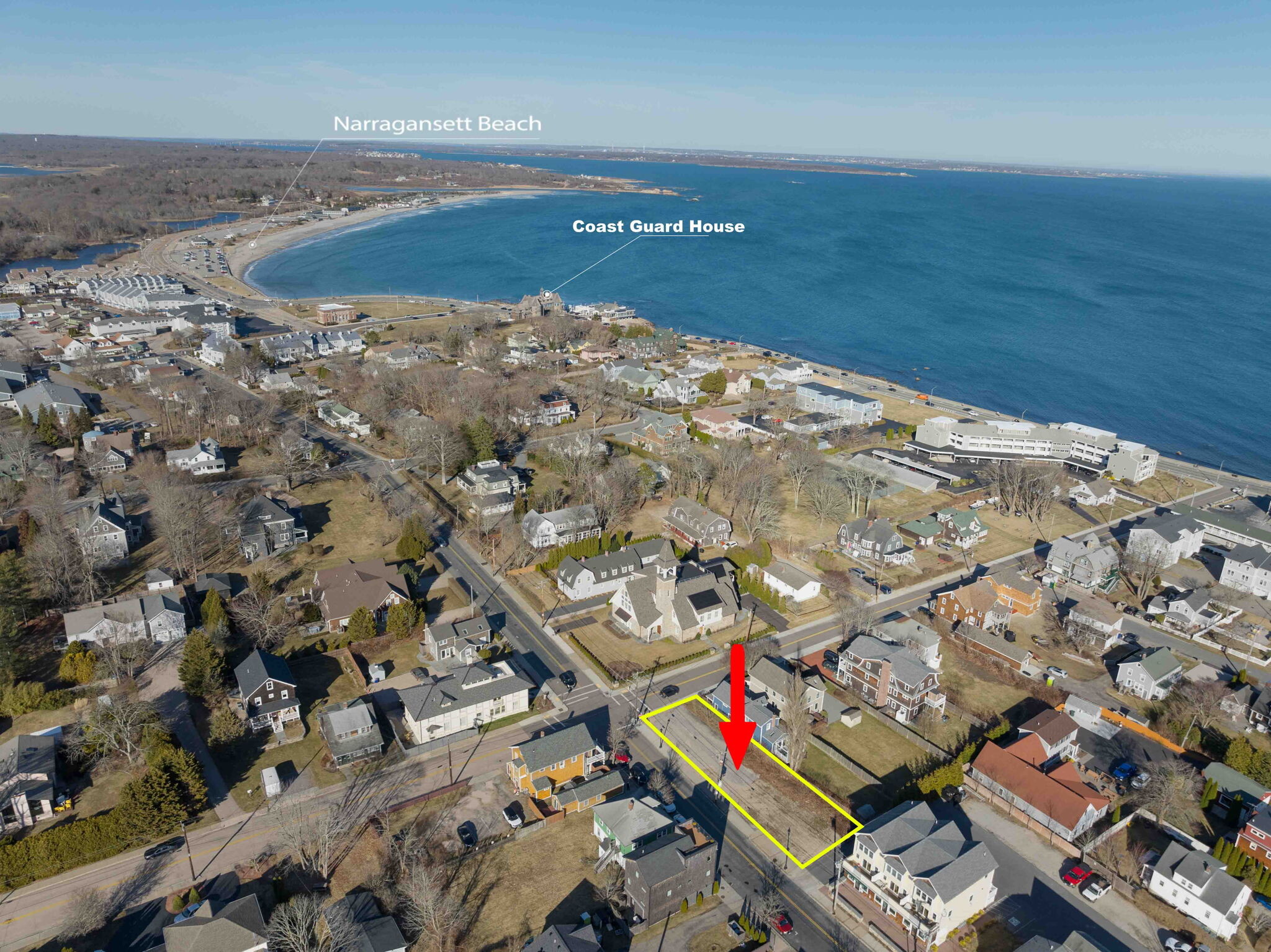 126 Boon St, Narragansett, RI à vendre Aérien– Image 1 sur 5