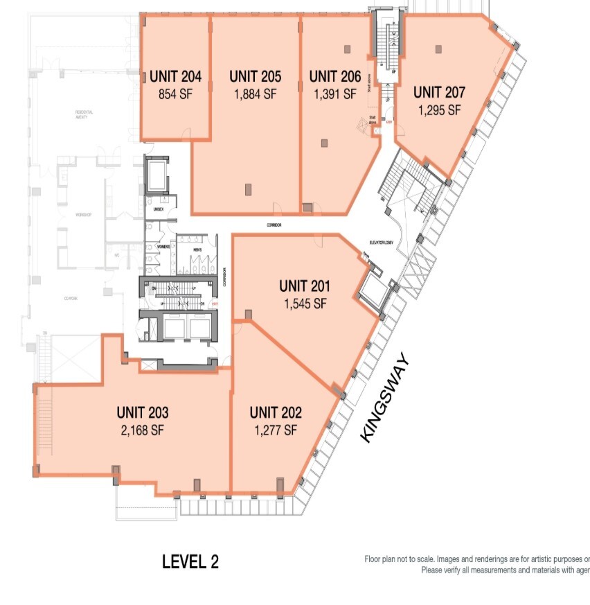 1519 Kingsway, Vancouver, BC V5N 2R8 - Lot 206 -  - Plan d’étage - Image 1 of 1