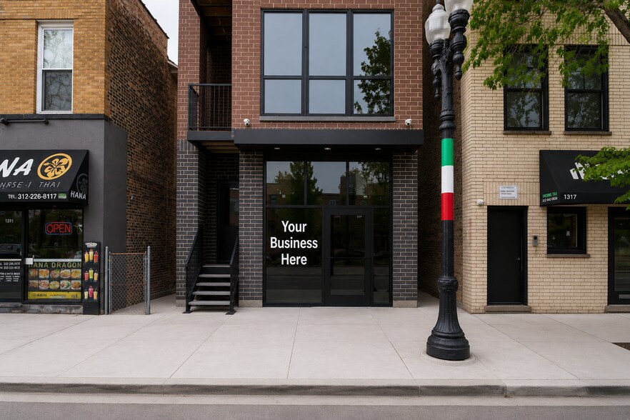 1315 W Taylor St, Chicago, IL à louer - Photo de l’immeuble – Image 2 sur 9