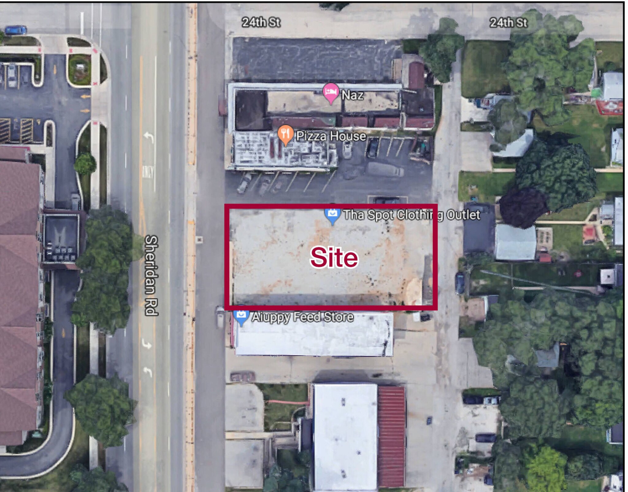 2417-2421 Sheridan Rd, Zion, IL à vendre Photo de l’immeuble– Image 1 sur 7