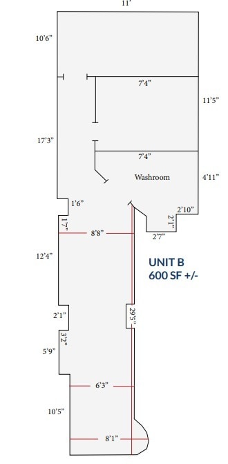149 Brock St, Kingston, ON à louer Plan d’étage– Image 1 sur 9