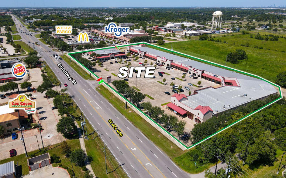 8201-8209 Broadway St, Pearland, TX à louer - Photo de l’immeuble – Image 1 sur 12