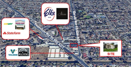 8811 Davis Rd, Stockton, CA - VUE AÉRIENNE vue de carte