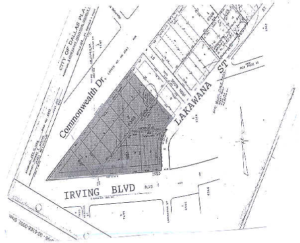 3137 Irving Blvd, Dallas, TX à louer - Plan cadastral – Image 2 sur 15