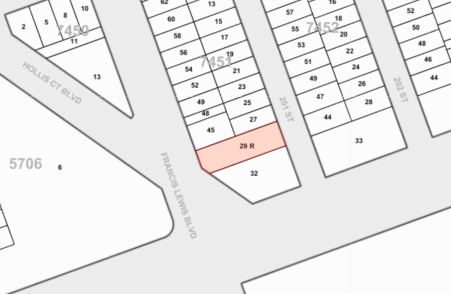 5847 Francis Lewis Blvd, Oakland Gardens, NY à louer - Plan cadastral – Image 2 sur 28