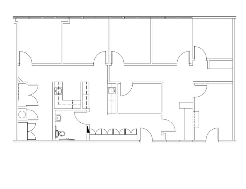 1110 E Chapman Ave, Orange, CA à louer Plan d’étage– Image 1 sur 1
