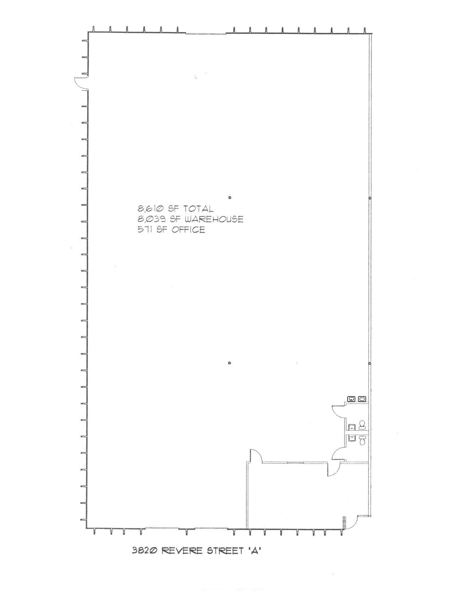 3800 Revere St, Denver, CO à louer Plan de site– Image 1 sur 1