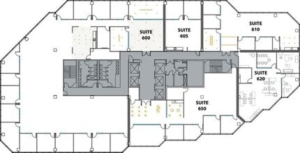 18100 Von Karman Ave, Irvine, CA à louer Plan d’étage– Image 1 sur 2