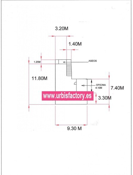 Local commercial dans Salamanca à louer - Plan d’étage – Image 2 sur 2