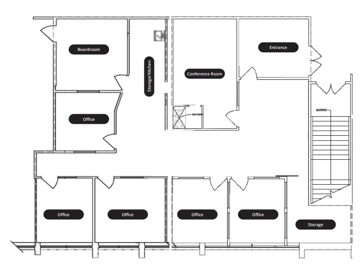 7730 Macleod Trl S, Calgary, AB à louer Plan d’étage– Image 1 sur 1