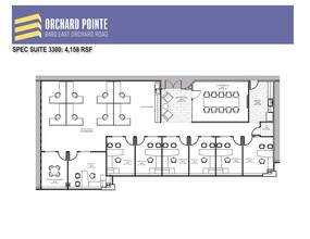 8480 E Orchard Rd, Greenwood Village, CO à louer Plan d’étage– Image 1 sur 1