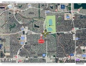 19715 Longenbaugh Rd, Cypress, TX - Vue aérienne vue de carte