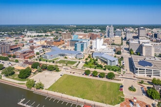 211 Fulton St, Peoria, IL - Vue aérienne vue de carte