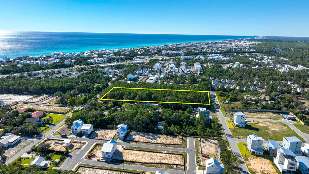 N Orange St, Inlet Beach, FL à vendre - Aérien – Image 2 sur 15