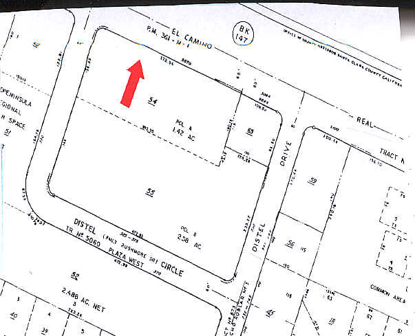 5050 W El Camino Real, Los Altos, CA à louer - Plan cadastral – Image 3 sur 15