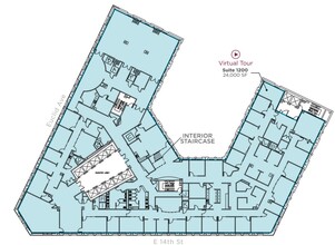1400-1422 Euclid Ave, Cleveland, OH à louer Plan d’étage– Image 1 sur 1
