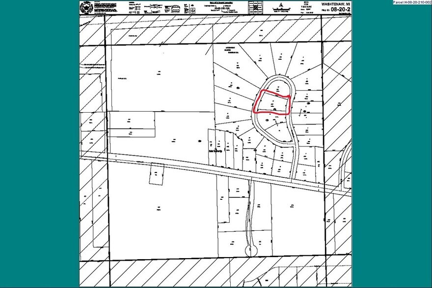 107 Enterprise Dr, Ann Arbor, MI à vendre - Plan cadastral – Image 2 sur 4