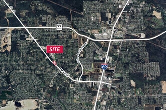 22985 FM 1314 FM 1314, Porter, TX - Vue aérienne vue de carte