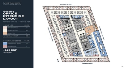7 World Trade Center, New York, NY à louer Plan d’étage– Image 1 sur 3