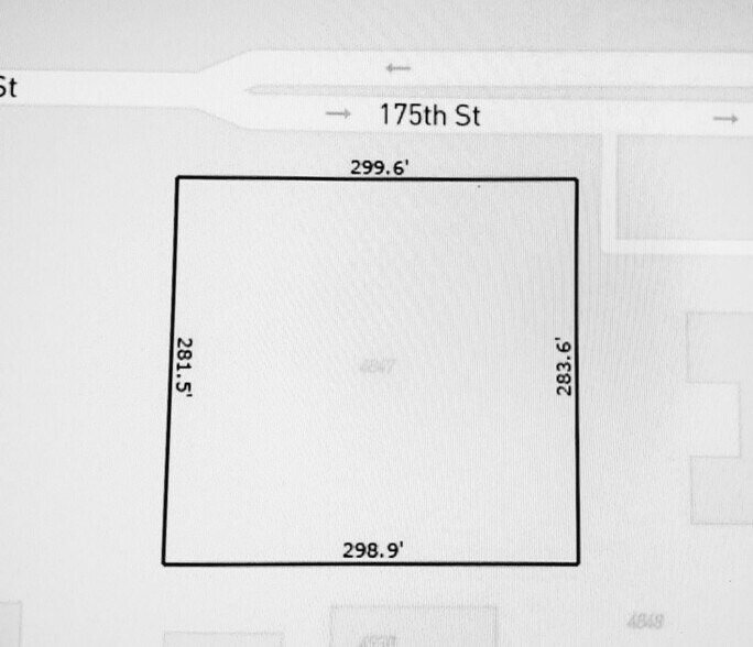 4847 W 175th St, Country Club Hills, IL à vendre - Plan cadastral – Image 2 sur 4