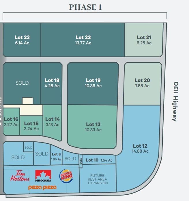 Junction 42 - Phase 2, Penhold, AB à vendre Plan de site– Image 1 sur 2