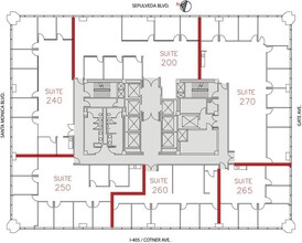 11100 Santa Monica Blvd, Los Angeles, CA à louer Plan d’étage– Image 1 sur 1