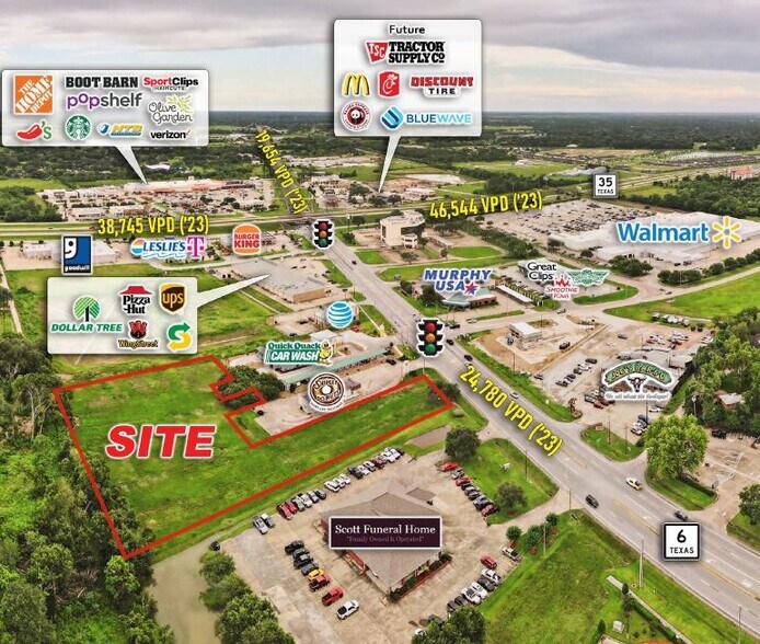 1483 E Highway 6, Alvin, TX à vendre - Aérien – Image 2 sur 2
