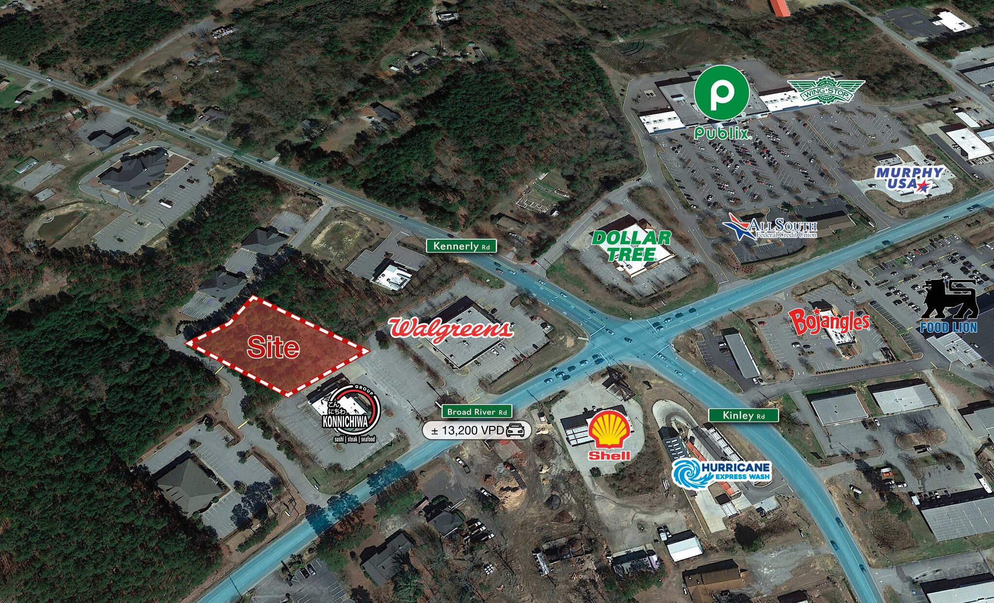 Kennerly Road, Irmo, SC à vendre Aérien– Image 1 sur 2