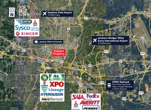 1350 Highway 80 W, Jackson, MS - Vue aérienne  vue de carte