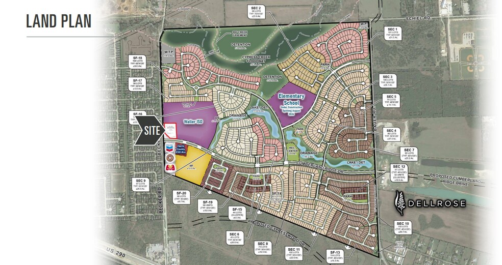 NEC of Becker Rd & Cumberland Ridge dr, Hockley, TX à vendre - Photo de l’immeuble – Image 2 sur 3