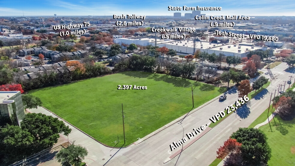 1656 Alma Dr, Plano, TX à vendre - Aérien – Image 2 sur 6